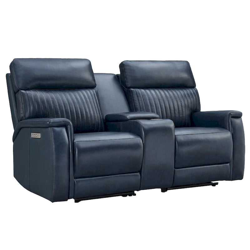 Zero Gravity Power Reclining Loveseat Leather Headrest Lumbar USB Ports