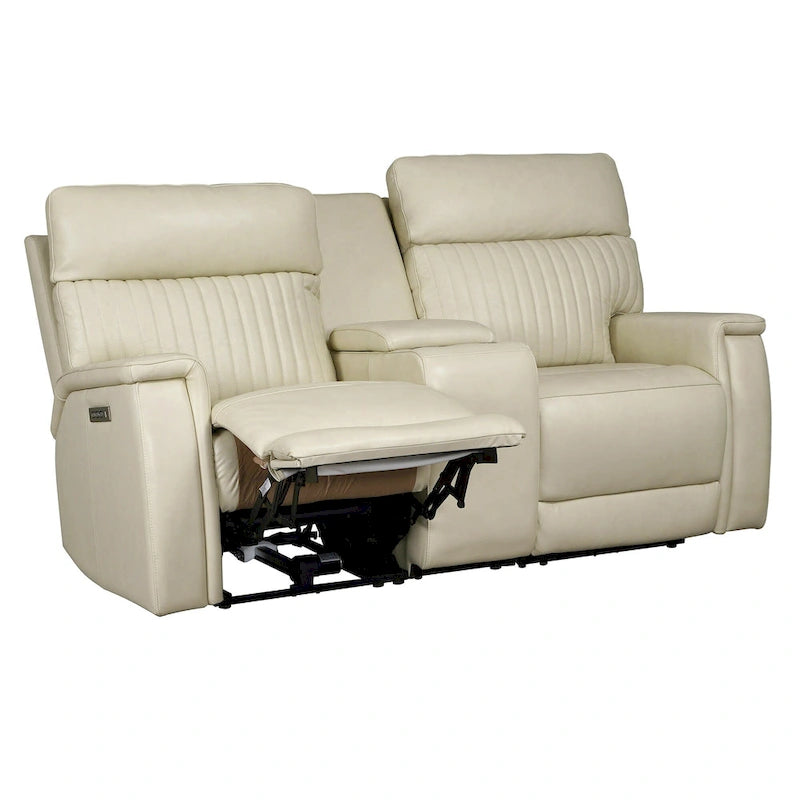 Zero Gravity Power Reclining Loveseat Leather Headrest Lumbar USB Ports