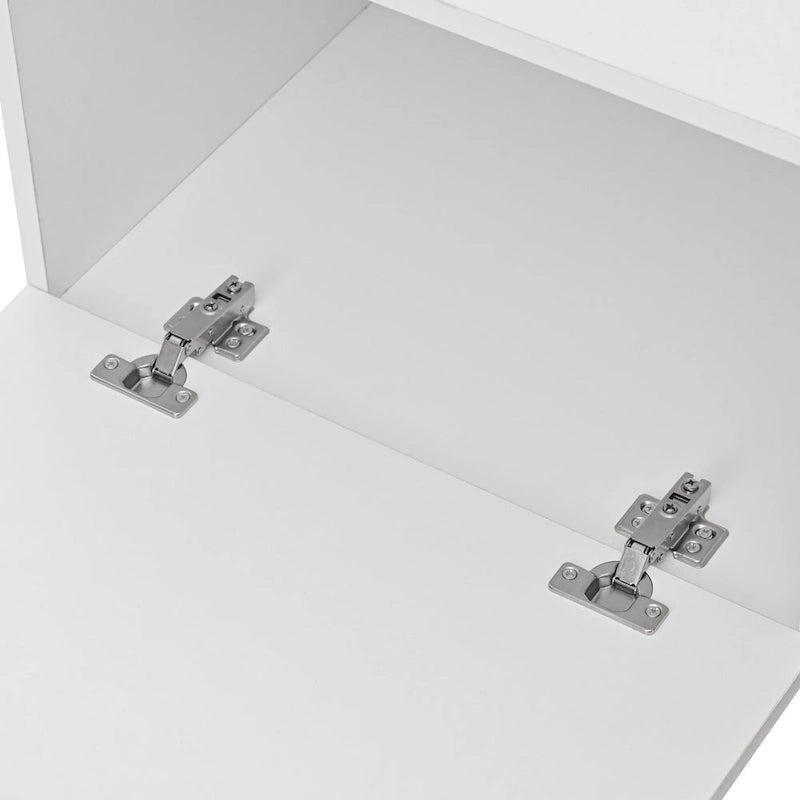 TV-Schrank mit 76 Zoll Breite, Klapptüren, großem Stauraum aus MDF, für Fernseher bis 80 Zoll