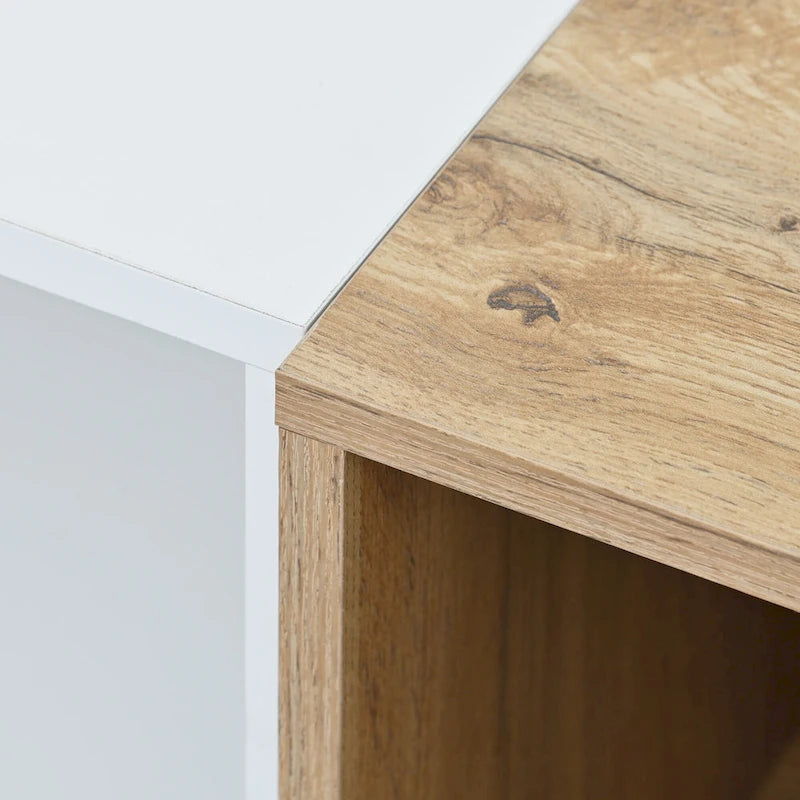 TV-Schrank mit 76 Zoll Breite, Klapptüren, großem Stauraum aus MDF, für Fernseher bis 80 Zoll