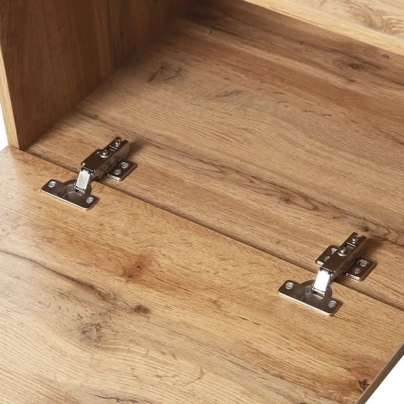 TV-Schrank mit 76 Zoll Breite, Klapptüren, großem Stauraum aus MDF, für Fernseher bis 80 Zoll