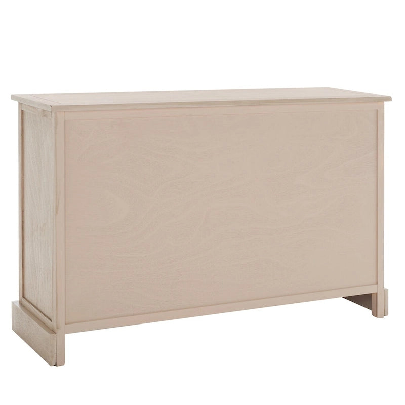 Farmhouse Console Table 2 Drawers 3 Removable Baskets Entryway Hallway