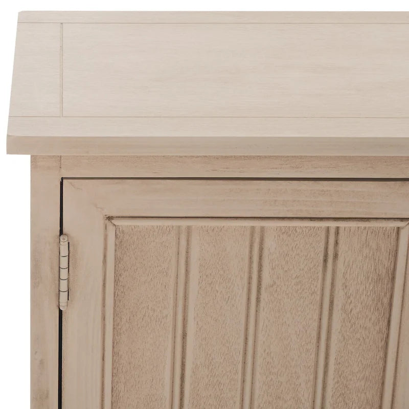 Farmhouse Console Table 2 Drawers 3 Removable Baskets Entryway Hallway